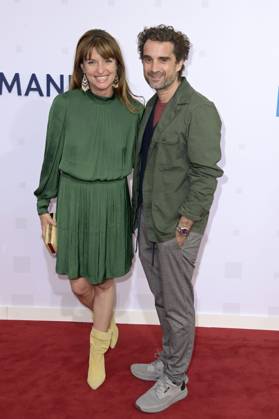 Ina Paule Klink und Oliver Wnuk bei der Bertelsmann Party 2023 in der Bertelsmann Repräsentanz Unter den Linden. Berlin, 15.06.2023