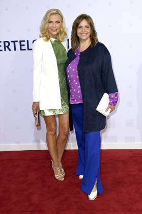 Tanja Bülter und Rebecca Immanuel bei der Bertelsmann Party 2023 in der Bertelsmann Repräsentanz Unter den Linden. Berlin, 15.06.2023