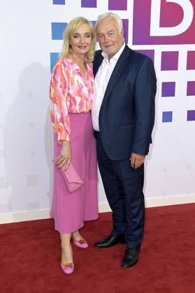 Wolfgang Kubicki mit Ehefrau Annette Marberth-Kubicki bei der Bertelsmann Party 2023 in der Bertelsmann Repräsentanz Unter den Linden. Berlin, 15.06.2023