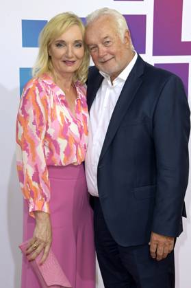 Wolfgang Kubicki mit Ehefrau Annette Marberth-Kubicki bei der Bertelsmann Party 2023 in der Bertelsmann Repräsentanz Unter den Linden. Berlin, 15.06.2023
