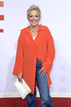 Inka Bause bei der Bertelsmann Party 2023 in der Bertelsmann Repräsentanz Unter den Linden. Berlin, 15.06.2023