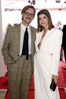 Marie Nasemann mit Ehemann Sebastian Tigges bei der Bertelsmann Party 2023 in der Bertelsmann Repräsentanz Unter den Linden. Berlin, 15.06.2023