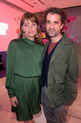 Ina Paule Klink und Oliver Wnuk bei der Bertelsmann Party 2023 in der Bertelsmann Repräsentanz Unter den Linden. Berlin, 15.06.2023