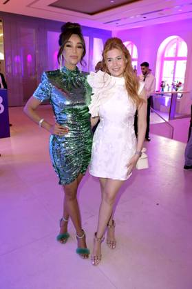 Verona Pooth und Palina Rojinski bei der Bertelsmann Party 2023 in der Bertelsmann Repräsentanz Unter den Linden. Berlin, 15.06.2023