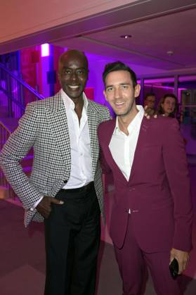 Bruce Darnell und Marcel Remus bei der Bertelsmann Party 2023 in der Bertelsmann Repräsentanz Unter den Linden. Berlin, 15.06.2023