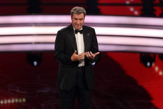 Markus Söder Verleihung Bayerischer Filmpreis 2022 Bayerischer Ministerpräsident Dr. Markus Söder anlässlich der Verleihung des 44. Bayerischen Filmpreises 2022 am 16.06.2023 im Münchner Prinzregententheater. München, Bayern, Deutschland.