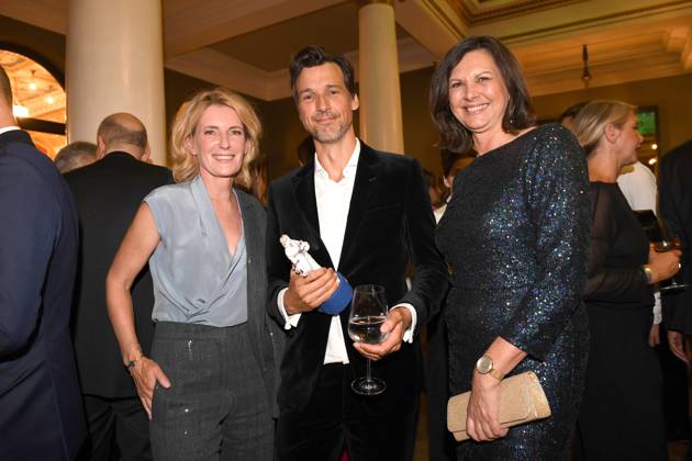 Maria Furtwängler, Florian David Fitz und Ilse Aigner Verleihung des Bayerischen Filmpreis 22 Ehrung, Preis, Auszeichnung Party München 16. Juni 2023