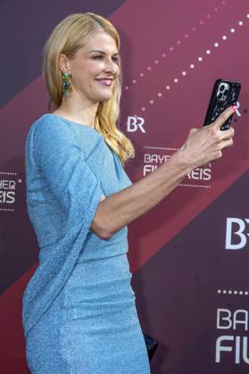 Natascha Grün bei der Verleihung des 44. Bayerischen Filmpreises 2022 im Prinzregententheater. München, 16.06.2023