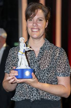 Sophie Linnenbaum bei der Verleihung des 44. Bayerischen Filmpreises 2022 im Prinzregententheater. München, 16.06.2023