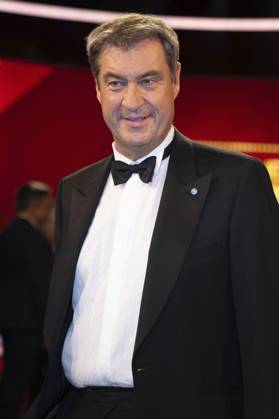 Markus Söder bei der Verleihung des 44. Bayerischen Filmpreises 2022 im Prinzregententheater. München, 16.06.2023