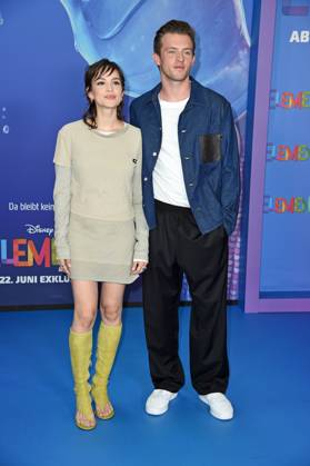 Emilia Schüle, Jannis Niewoehner bei der Deutschlandpremiere von ELEMENTAL im Kino in der Kulturbrauerei am 18.06.2023