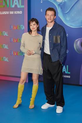 Emilia Schuele und Jannis Niewoehner - Deutschlandpremiere von ELEMENTAL im Kino der Kulturbrauerei in Berlin am 18.06.2023. Deutschlandpremiere - ELEMENTAL