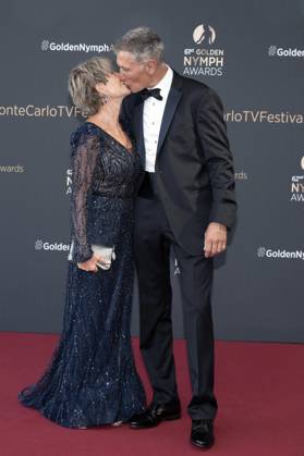62nd Monte Carlo TV Festival - Award Ceremony - Monaco Laurent Puons and his wife attend the Golden Nymphs Award Ceremony during the 62nd Monte Carlo TV Festival on June 20, 2023 in Monte-Carlo, Monaco. Photo by David Niviere ABACAPRESS.COM MONTE-CARLO Monaco  Copyright: xNivierexDavid ABACAPRESS.COMx 857686_179 NivierexDavid ABACAPRESS.COMx 857686_179