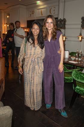 Bekanntgabe der Nominierten - Deutscher Schauspielpreis 2023 Minh-Khai Phan-Thi und Josephin Busch Deutscher Schauspielpreis 2023 - Bekanntgabe der Nominierten am 20.06.2023 im Grace Restaurant des Hotel Zoo in Berlin. Copyright: xEventpressxKochanx