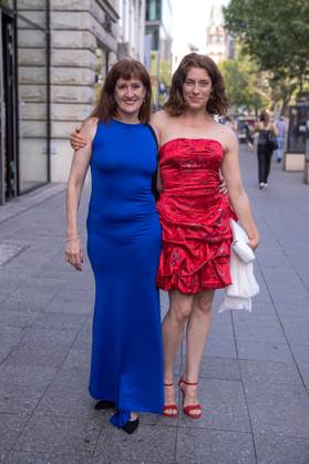 Bekanntgabe der Nominierten - Deutscher Schauspielpreis 2023 Elisabeth Degen und Hanna Jürgens Deutscher Schauspielpreis 2023 - Bekanntgabe der Nominierten am 20.06.2023 im Grace Restaurant des Hotel Zoo in Berlin. Copyright: xEventpressxKochanx