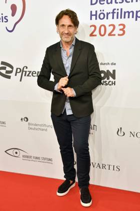 Falk-Willy Wild bei der Verleihung des 21. Deutschen Hörfilmpreises 2023 in der Hauptstadtrepräsentanz der Deutschen Telekom. Berlin, 20.06.2023