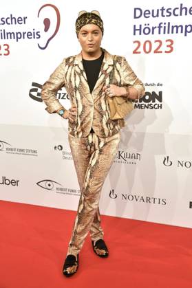 Julian F.M. Stoeckel bei der Verleihung des 21. Deutschen Hörfilmpreises 2023 in der Hauptstadtrepräsentanz der Deutschen Telekom. Berlin, 20.06.2023