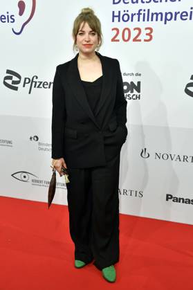 Merle Collet bei der Verleihung des 21. Deutschen Hörfilmpreises 2023 in der Hauptstadtrepräsentanz der Deutschen Telekom. Berlin, 20.06.2023