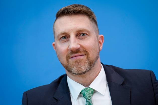 Bundespressekonferenz Jahresbericht 2022 des Petitionsausschusses Dirk Brandes, Obmann (AfD) im Portrait bei der Vorstellung des Jahresbericht 2022 des Petitionsausschusses in der Bundespressekonferenz, Berlin , 21.06.2023 Berlin Berlin Deutschland