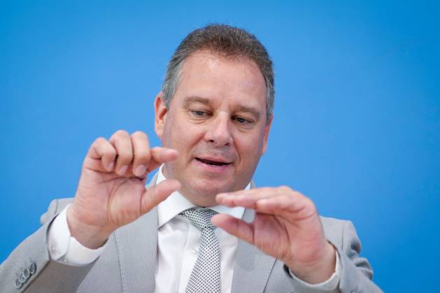 Bundespressekonferenz Jahresbericht 2022 des Petitionsausschusses Andreas Mattfeldt, Sprecher der CDU CSU-Fraktion im Portrait bei der Vorstellung des Jahresbericht 2022 des Petitionsausschusses in der Bundespressekonferenz, Berlin , 21.06.2023 Berlin Berlin Deutschland