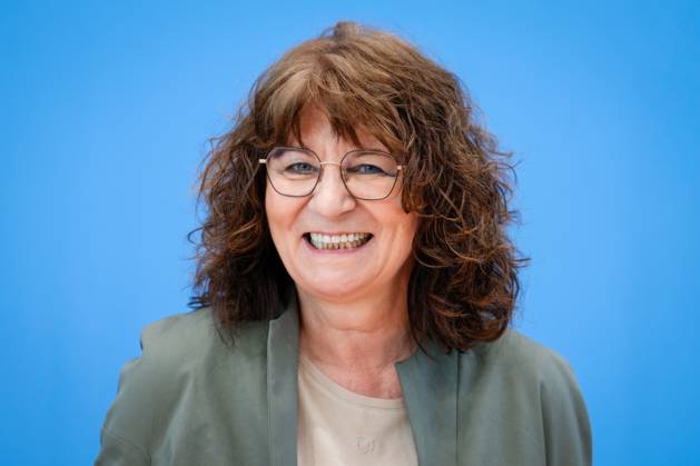 Bundespressekonferenz Jahresbericht 2022 des Petitionsausschusses Martina Stamm-Fibich, Vorsitzende des Petitionsausschusses des Deutschen Bundestages (SPD) im Portrait bei der Vorstellung des Jahresbericht 2022 des Petitionsausschusses in der Bundespressekonferenz, Berlin , 21.06.2023 Berlin Berlin Deutschland