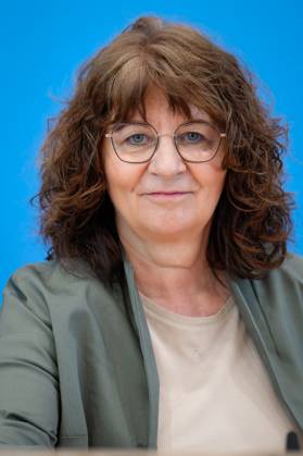 Bundespressekonferenz Jahresbericht 2022 des Petitionsausschusses Martina Stamm-Fibich, Vorsitzende des Petitionsausschusses des Deutschen Bundestages (SPD) im Portrait bei der Vorstellung des Jahresbericht 2022 des Petitionsausschusses in der Bundespressekonferenz, Berlin , 21.06.2023 Berlin Berlin Deutschland