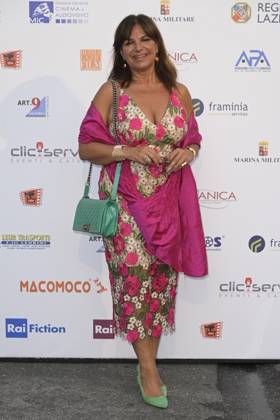 Mc Rome 24 06 2023 red carpet Pellicola d™Oro 2023 photo Mario Cartelli Image in photo Elena Bonelli