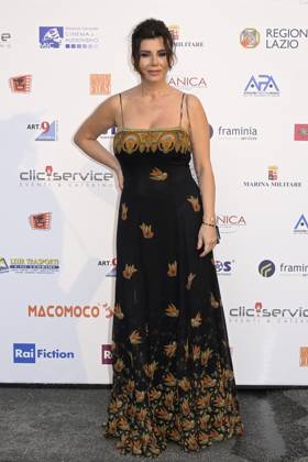 Mc Rome 24 06 2023 red carpet Pellicola d™Oro 2023 photo Mario Cartelli Image in the photo Giovanna Rei