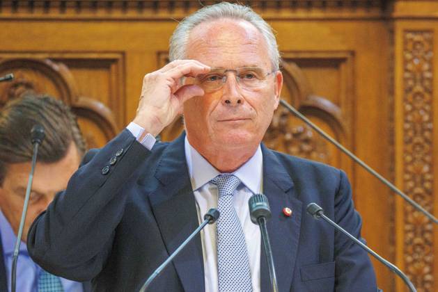 20230627 Wiener Gemeinderat - Rechnungsabschluss 2022 WIEN, OESTERREICH - JUNI 27: Abgeordneter zum Wiener Landtag und GemeinderatKarl Mahrer (OeVP)beim Wiener Gemeinderat - - Rechnungsabschluss 2022 im OeVP Lichtenfelsgasse am 27. Juni 2023 in Wien, Oesterreich. 230627_SEPA_10_032 Copyright: xMichaelxIndrax SEPAxMedia