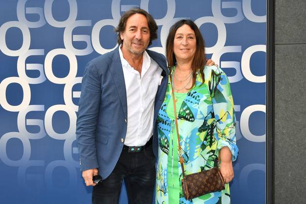 Dieter Landuris und seine Ehefrau Natascha bei der Ankunft zum beim ZDF Get Together Empfang am 27.06.2023 im Rahmen vom Filmfest Muenchen ZDF Empfang beim Filmfest Muenchen 2023