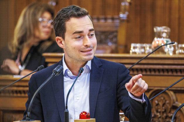 20230627 Wiener Gemeinderat - Rechnungsabschluss 2022 WIEN, OESTERREICH - JUNI 27: Abgeordneter zum Wiener Landtag und Gemeinderat Maximilian Krauss (FPOe) beim Wiener Gemeinderat - - Rechnungsabschluss 2022 im OeVP Lichtenfelsgasse am 27. Juni 2023 in Wien, Oesterreich. 230627_SEPA_10_052 Copyright: xMichaelxIndrax SEPAxMedia