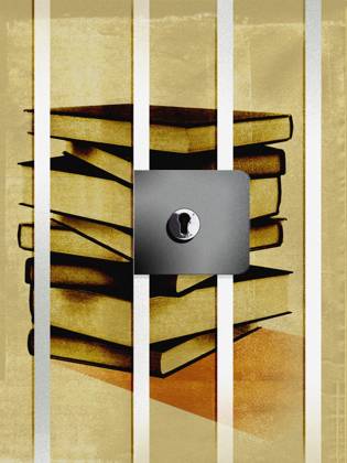 Bücher hinter Gefängnisgittern Copyright: xRoyxScottx 11800813