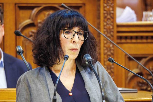20230628 Wiener Gemeinderat - Rechnungsabschluss 2022 WIEN, OESTERREICH - JUNI 28: Abgeordneter zum Wiener Landtag und Gemeinderat Patricia Anderle (SPOe) beim Wiener Gemeinderat - - Rechnungsabschluss 2022 im Rathaus am 28. Juni 2023 in Wien, Oesterreich. 230628_SEPA_10_070 Copyright: xmichaelxindrax SEPAxMedia