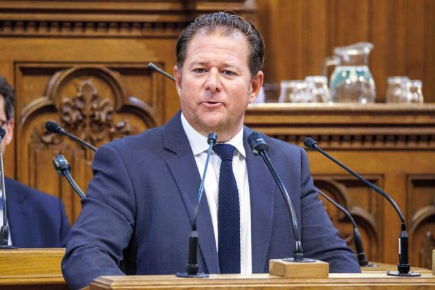 20230628 Wiener Gemeinderat - Rechnungsabschluss 2022 WIEN, OESTERREICH - JUNI 28: Abgeordneter zum Wiener Landtag und Gemeinderat Wolfgang Kieslich beim Wiener Gemeinderat - - Rechnungsabschluss 2022 im Rathaus am 28. Juni 2023 in Wien, Oesterreich. 230628_SEPA_10_039 Copyright: xmichaelxindrax SEPAxMedia