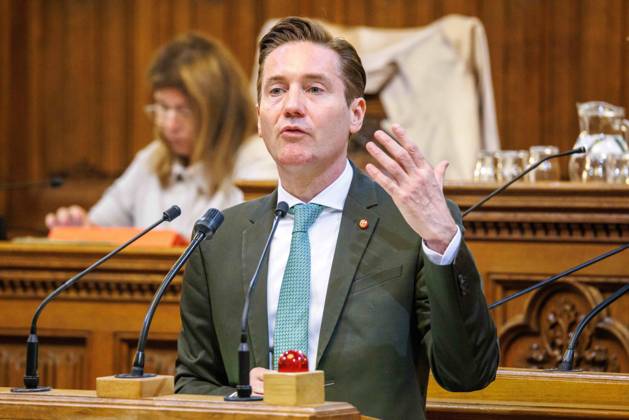 20230628 Wiener Gemeinderat - Rechnungsabschluss 2022 WIEN, OESTERREICH - JUNI 28: Abgeordneter zum Wiener Landtag und Gemeinderat Josef Mantl (OeVP) beim Wiener Gemeinderat - - Rechnungsabschluss 2022 im Rathaus am 28. Juni 2023 in Wien, Oesterreich. 230628_SEPA_10_030 Copyright: xmichaelxindrax SEPAxMedia