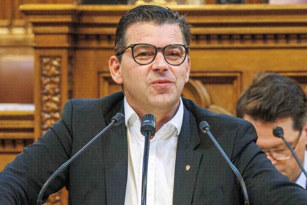 20230628 Wiener Gemeinderat - Rechnungsabschluss 2022 WIEN, OESTERREICH - JUNI 28: Abgeordneter zum Wiener Landtag und Gemeinderat Udo Guggenbichler (FPOe) beim Wiener Gemeinderat - - Rechnungsabschluss 2022 im Rathaus am 28. Juni 2023 in Wien, Oesterreich. 230628_SEPA_10_003 Copyright: xmichaelxindrax SEPAxMedia