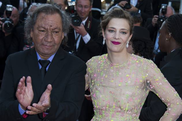 Deux Jours, Une Nuit Screening - Cannes Celine Sallette and Director Tony Gatlif arriving at the Palais des Festivals for the screening of the film Deux Jours, Une Nuit presented in competition at the 67th Cannes Film Festival in Cannes, France on May 20, 2014. Photo by Nicolas Genin ABACAPRESS.COM Cannes France  Copyright: xGeninxNicolas ABACAx 448560_002 GeninxNicolas ABACAx 448560_002