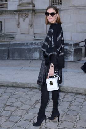 PFW Elie Saab Arrivals Olivia Palermo attending the Elie Saab show as part of the Paris Fashion Week Womenswear Fall Winter 2018 2019 in Paris, France on March 03, 2018. Photo by Aurore Marechal ABACAPRESS.COM Paris France Copyright: xMarechalxAurore ABACAx 628048_004 MarechalxAurore ABACAx 628048_004