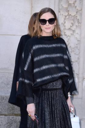 PFW Elie Saab Arrivals Olivia Palermo attending the Elie Saab show as part of the Paris Fashion Week Womenswear Fall Winter 2018 2019 in Paris, France on March 03, 2018. Photo by Aurore Marechal ABACAPRESS.COM Paris France Copyright: xMarechalxAurore ABACAx 628048_006 MarechalxAurore ABACAx 628048_006