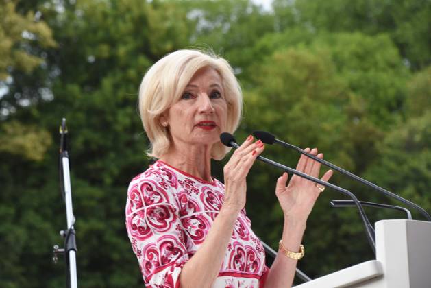 Julia Lehner Oberbuergermeisterin Nuernberg Muenchen 04.07.2023 Bayerischen Kultursommes im Haus der Kunst Preis.Verleihung Pro meritis scientiae et litterarum Muenchen