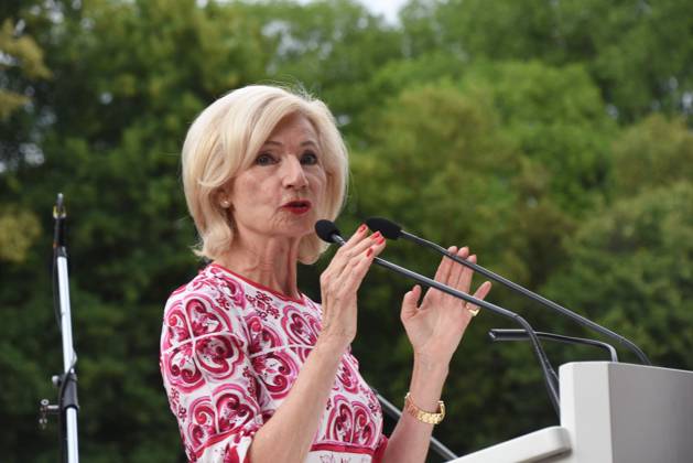 Julia Lehner Oberbuergermeisterin Nuernberg Muenchen 04.07.2023 Bayerischen Kultursommes im Haus der Kunst Preis.Verleihung Pro meritis scientiae et litterarum Muenchen