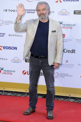Giovanni Veronesi bei der 63. Verleihung der Globi d oro 2023 in der Villa Massimo . Rom, 05.07.2023
