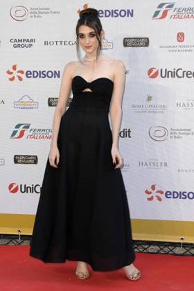 Pilar Fogliati bei der 63. Verleihung der Globi d oro 2023 in der Villa Massimo . Rom, 05.07.2023
