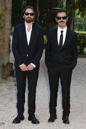Colapesce Dimartino bei der 63. Verleihung der Globi d oro 2023 in der Villa Massimo . Rom, 05.07.2023