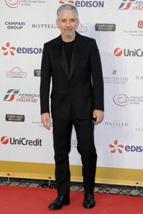 Giuseppe Fiorello bei der 63. Verleihung der Globi d oro 2023 in der Villa Massimo . Rom, 05.07.2023