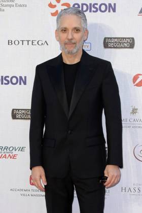 Giuseppe Fiorello bei der 63. Verleihung der Globi d oro 2023 in der Villa Massimo . Rom, 05.07.2023