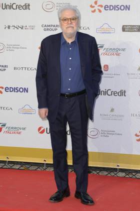 Roberto Ando bei der 63. Verleihung der Globi d oro 2023 in der Villa Massimo . Rom, 05.07.2023