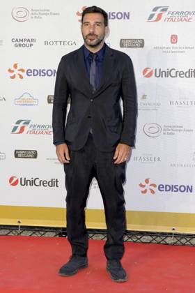 Edoardo Leo bei der 63. Verleihung der Globi d oro 2023 in der Villa Massimo . Rom, 05.07.2023