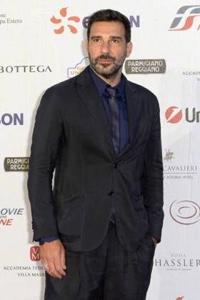 Edoardo Leo bei der 63. Verleihung der Globi d oro 2023 in der Villa Massimo . Rom, 05.07.2023