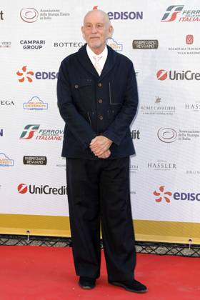 John Malkovich bei der 63. Verleihung der Globi d oro 2023 in der Villa Massimo . Rom, 05.07.2023